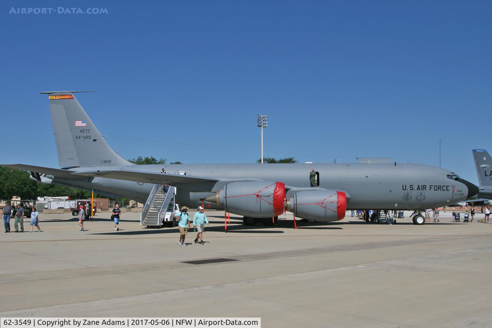 62-3549, 1962 Boeing KC-135R Stratotanker C/N 18532, At NAS Fort Worth