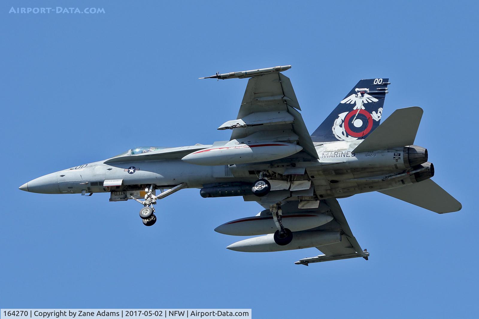 164270, 1991 McDonnell Douglas F/A-18C Hornet C/N 1033/C248, At NAS Fort Worth