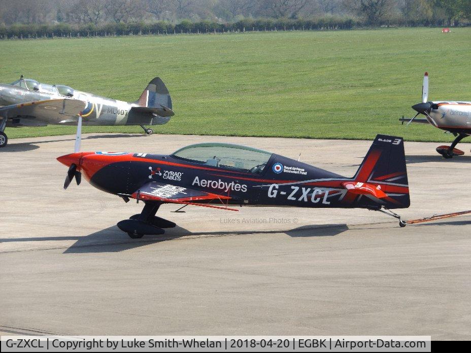 G-ZXCL, 2006 Extra EA-300L C/N 1223, At Sywell Aerodrome.