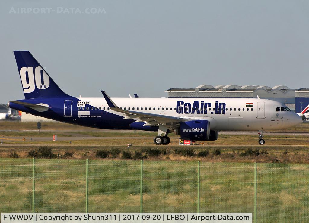 F-WWDV, 2017 Airbus A320-271N C/N 7571, C/n 7571 - To be VT-WGH