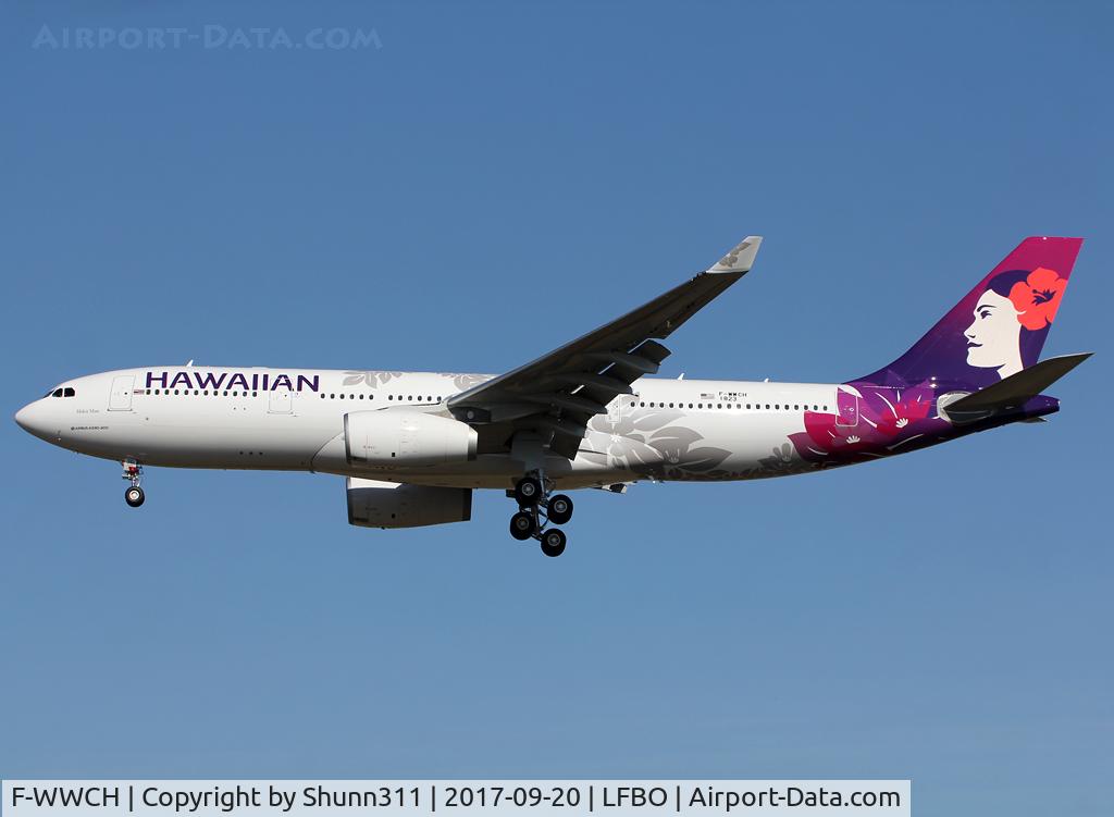 F-WWCH, 2017 Airbus A330-243 C/N 1823, C/n 1823 - To be N361HA