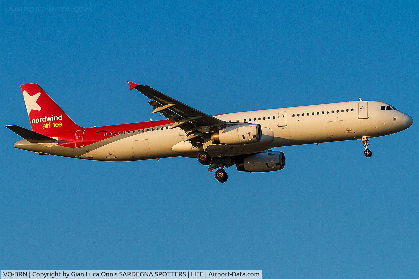 VQ-BRN, 2002 Airbus A321-231 C/N 1843, LANDING 14R