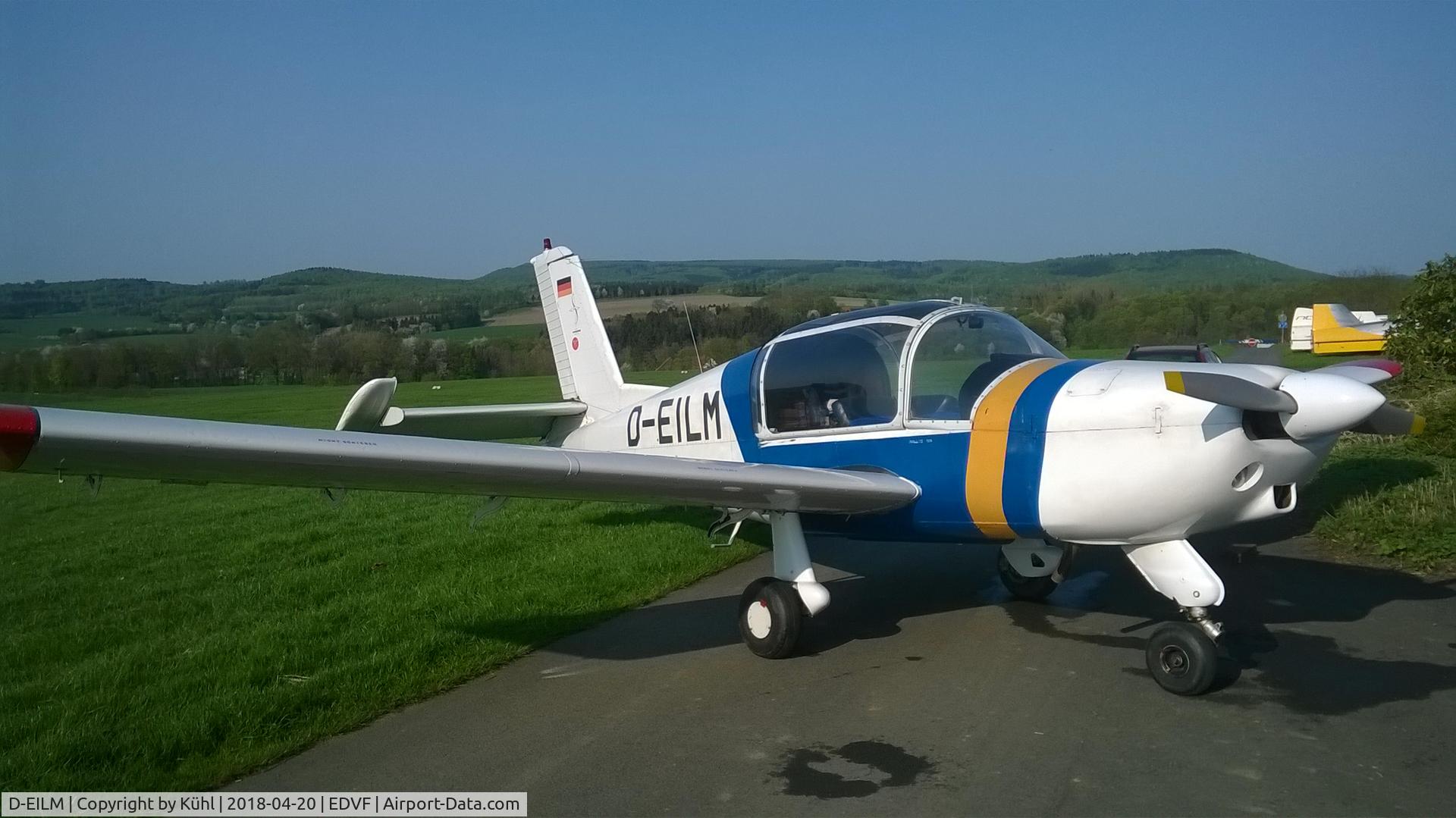 D-EILM, 1974 Socata MS-887 Rallye 125 C/N 2178, Flugplatz Blomberg-Borkhausen EDVF