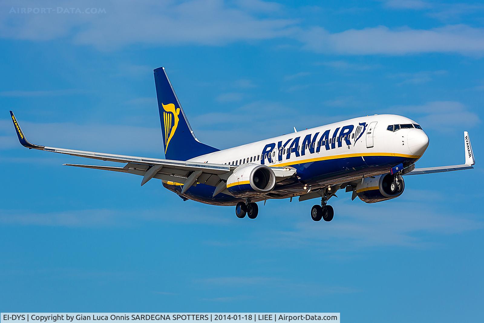 EI-DYS, 2008 Boeing 737-8AS C/N 37514, LANDING 14R
