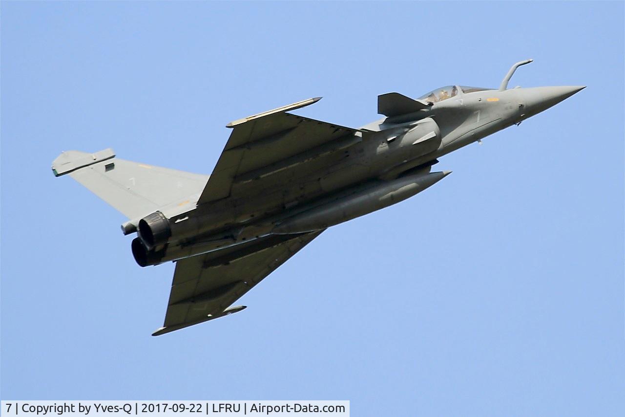 7, Dassault Rafale M C/N 7, Dassault Rafale M, On display, Morlaix-Ploujean airport (LFRU-MXN) Air show 2017
