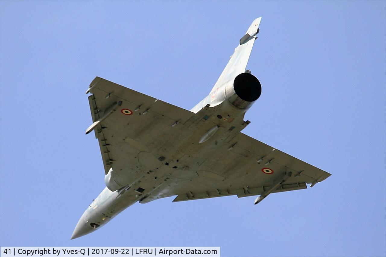 41, Dassault Mirage 2000-5F C/N 41, Dassault Mirage 2000-5F, On display, Morlaix-Ploujean airport (LFRU-MXN) Air show 2017