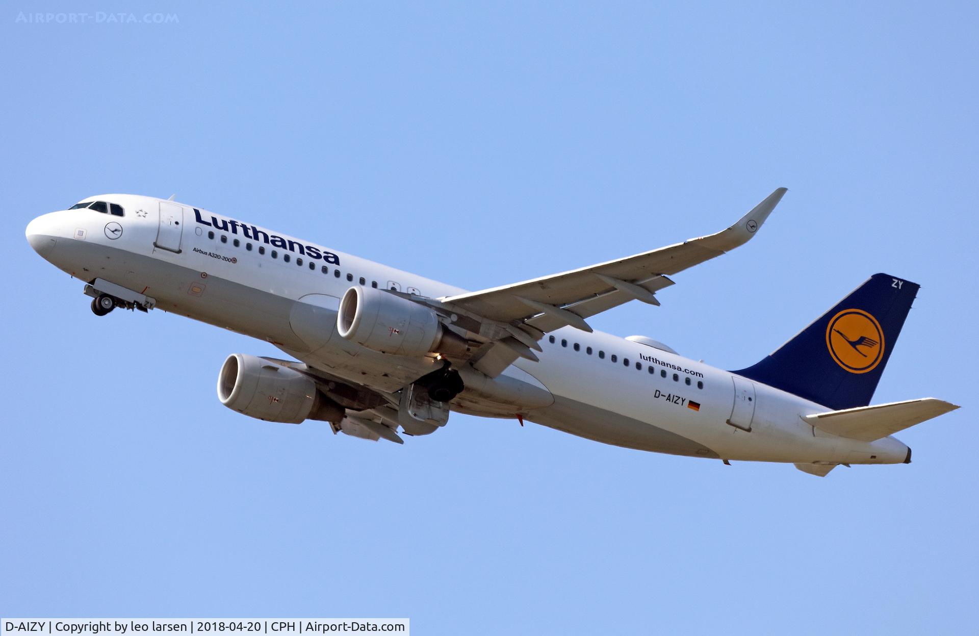 D-AIZY, 2013 Airbus A320-214 C/N 5769, Copenhagen 20.4.2018