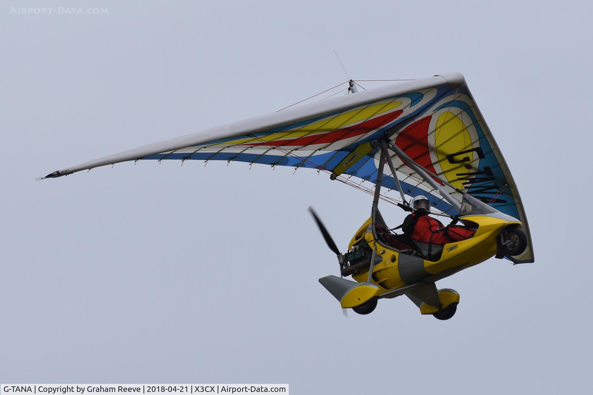 G-TANA, 2006 Air Creation Tanarg 912S(1) / iXess 15 C/N BMAA/HB/485, Departing from Northrepps.