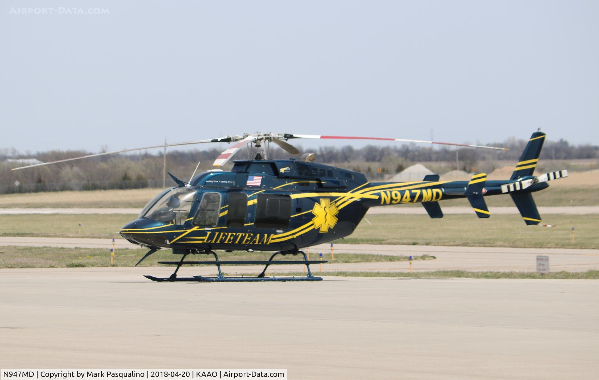N947MD, 2003 Bell 407 C/N 53569, Bell 407