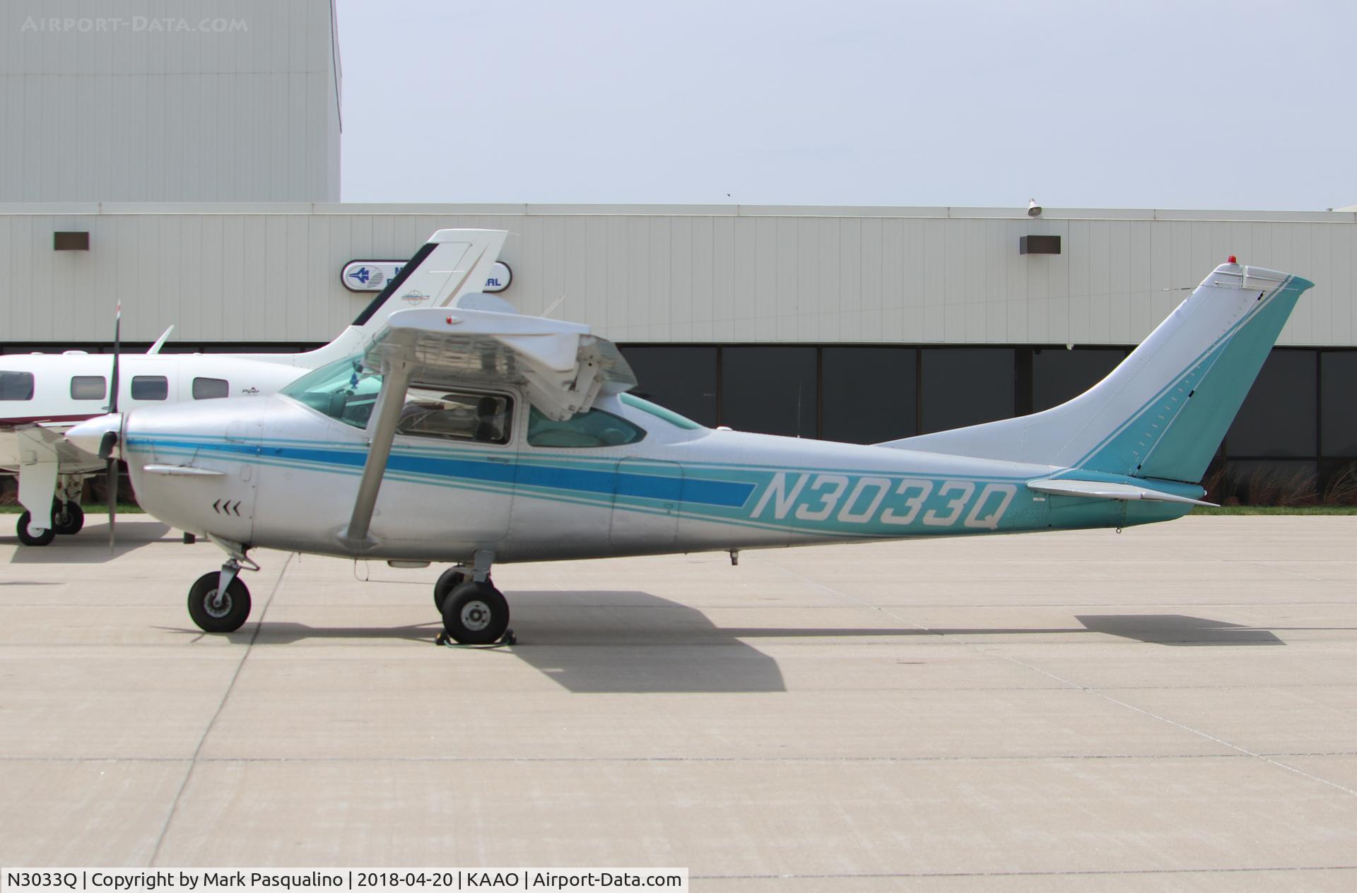 N3033Q, 1967 Cessna 182K Skylane C/N 18258033, Wren 460