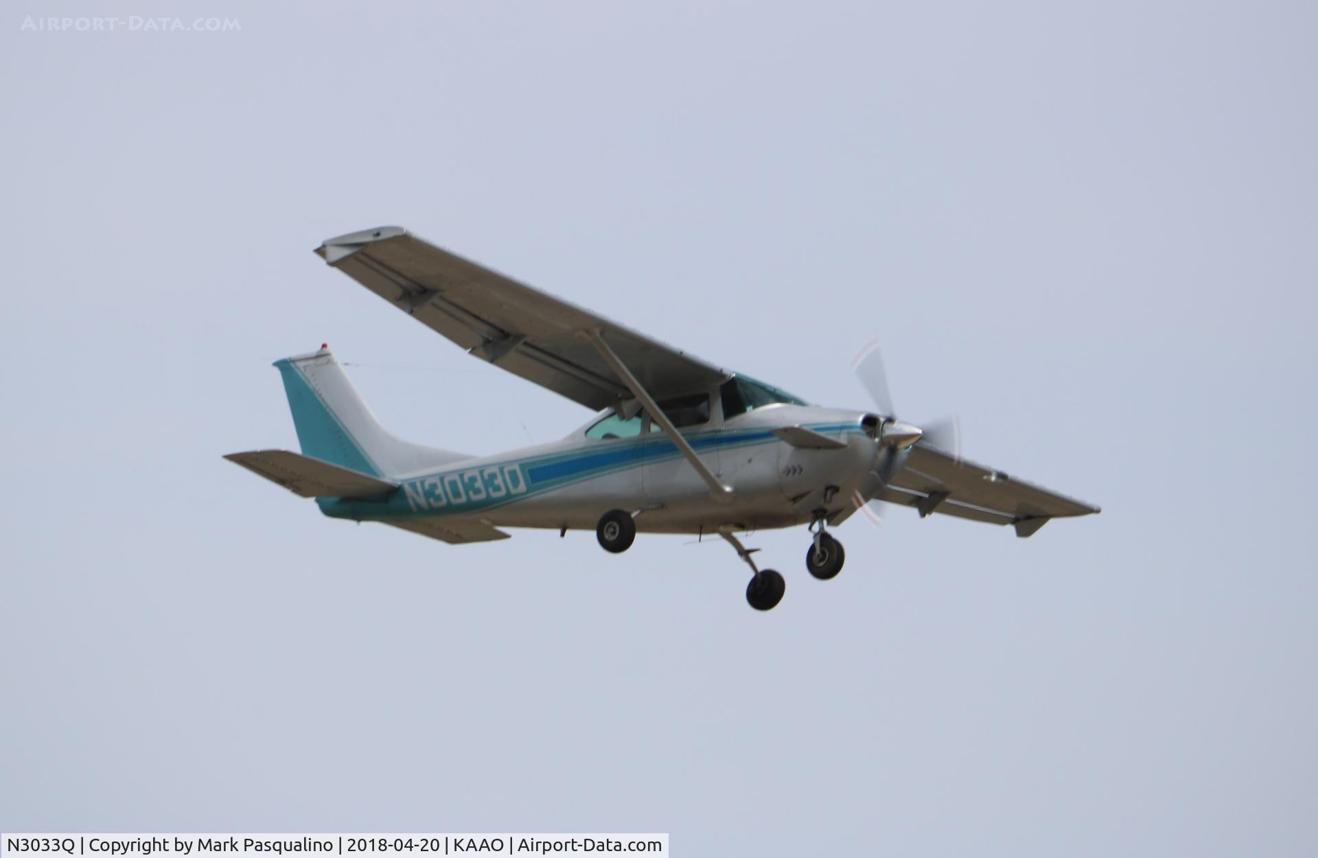 N3033Q, 1967 Cessna 182K Skylane C/N 18258033, Wren 460