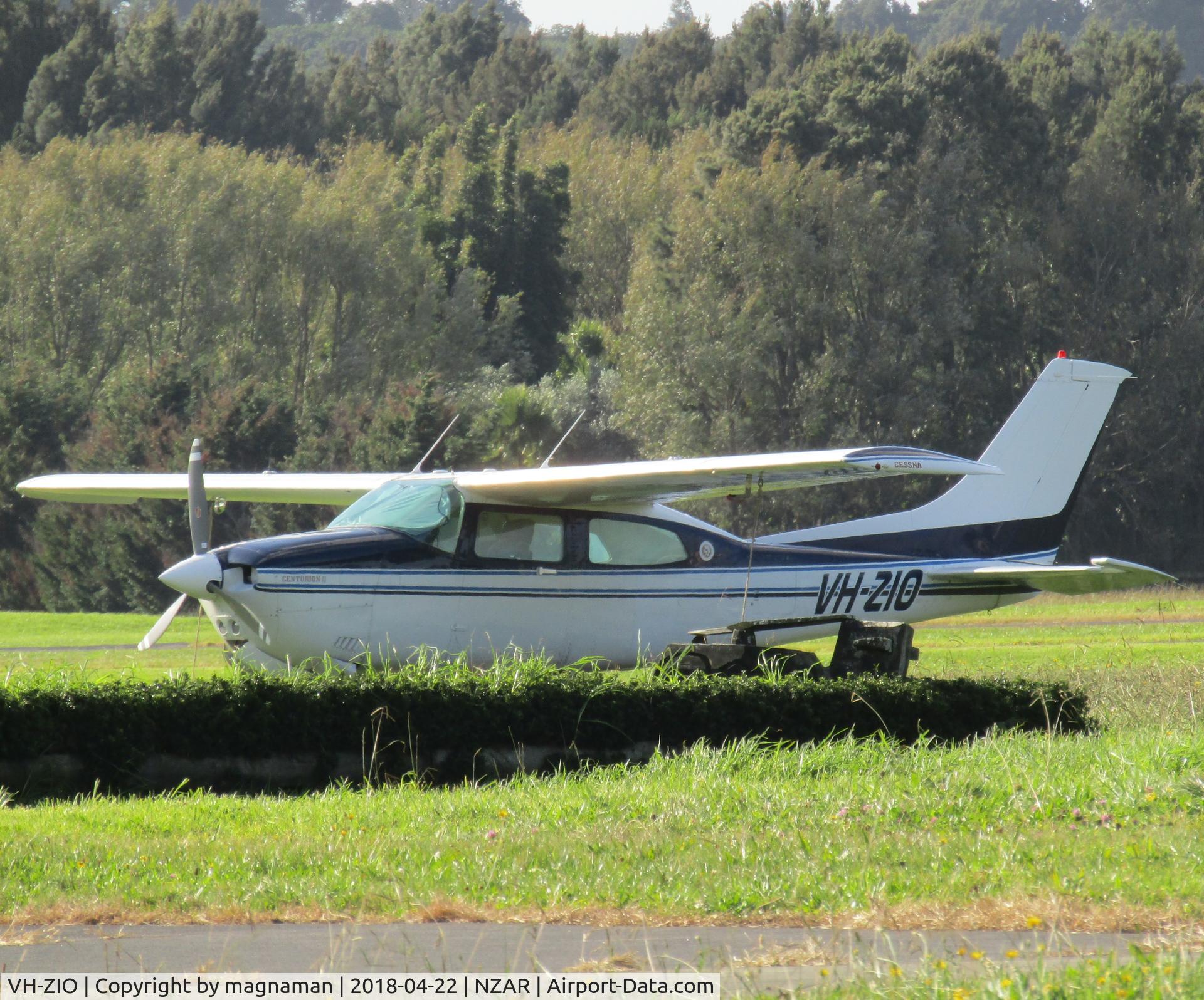VH-ZIO, 1982 Cessna 210N Centurion C/N 21064644, still on tour of duty