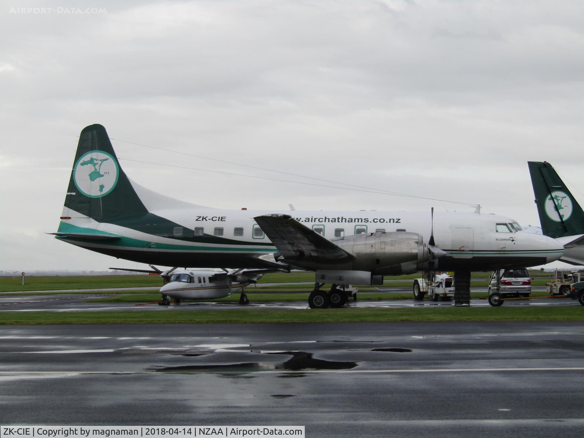 ZK-CIE, 1957 Convair CV-580 C/N 399, still on regular services