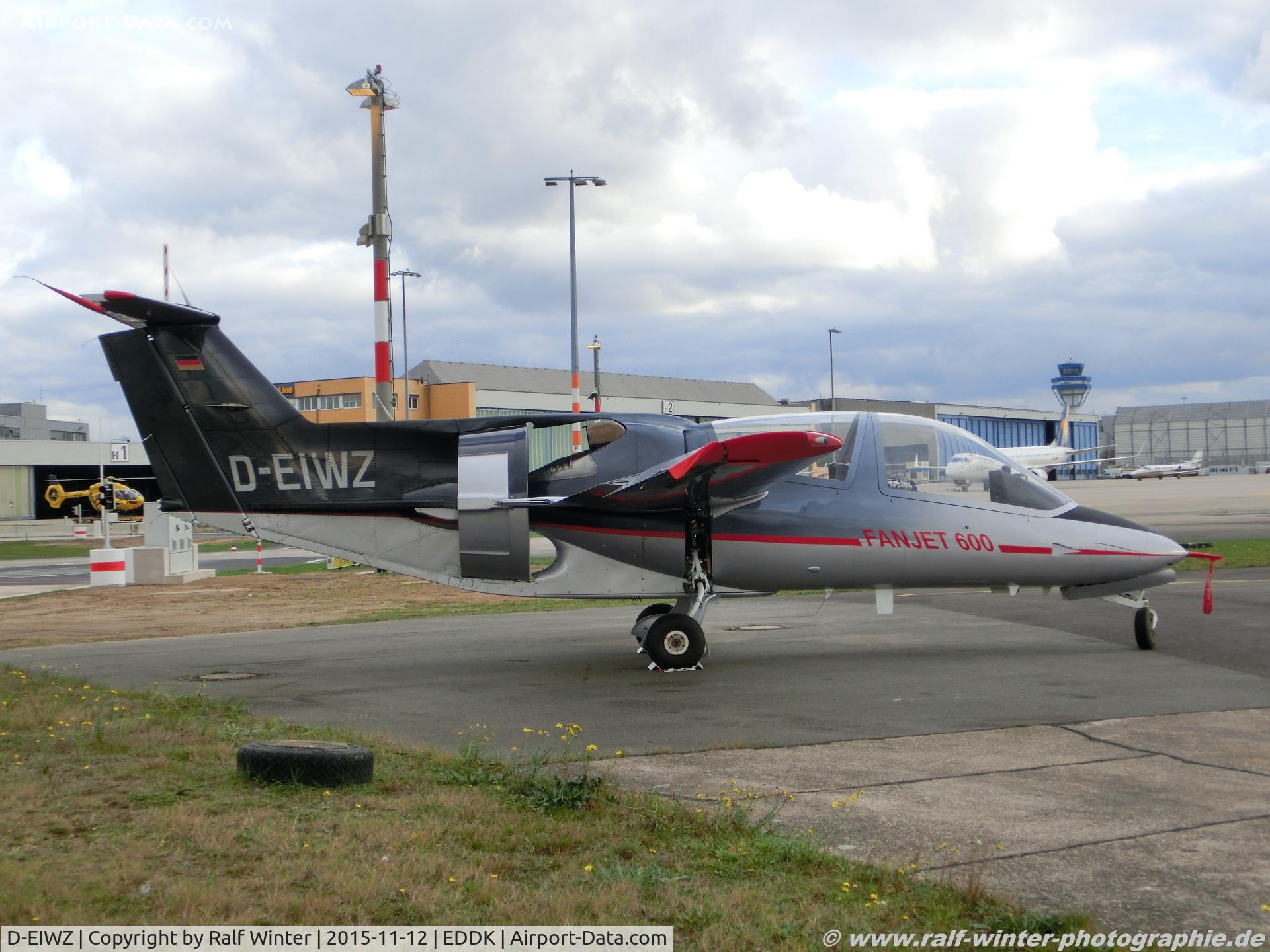 D-EIWZ, RFB Fantrainer 600 C/N 005, Rhein-Flugzeugbau Fantrainer 600 - Private - 005 - D-EIWZ - 12.11.2015 - CGN