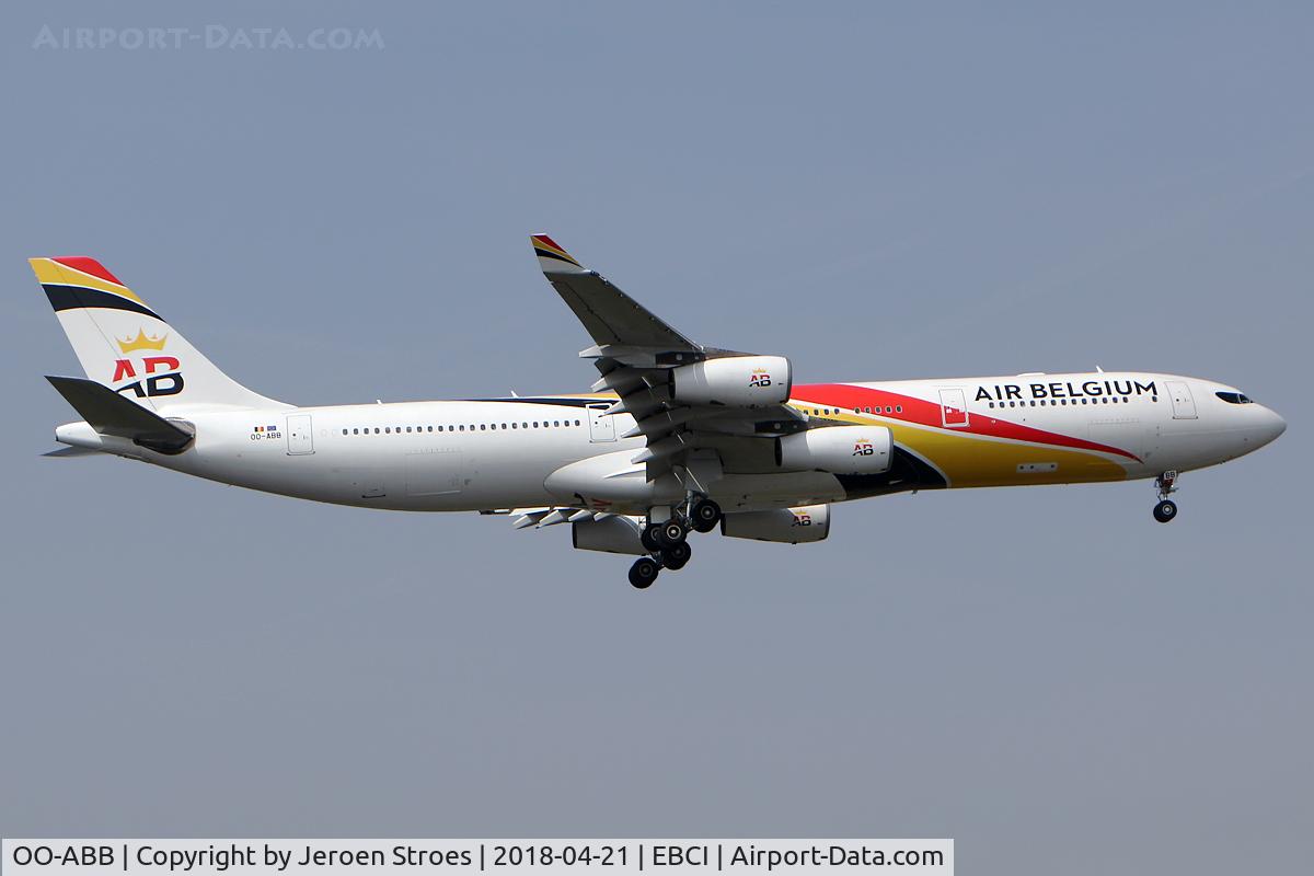 OO-ABB, 2007 Airbus A340-313 C/N 844, ebci