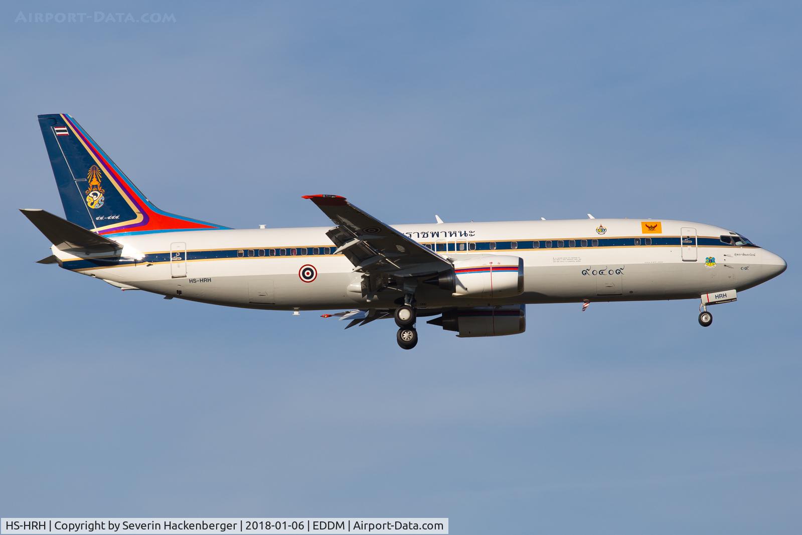 HS-HRH, 1990 Boeing 737-448 C/N 24866, Former HS-HRH.