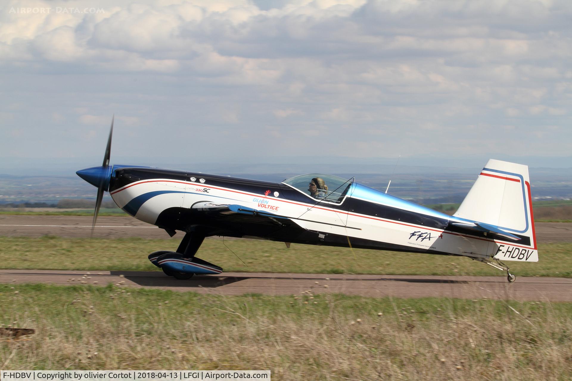 F-HDBV, Extra EA-330SC C/N SC048, profil view