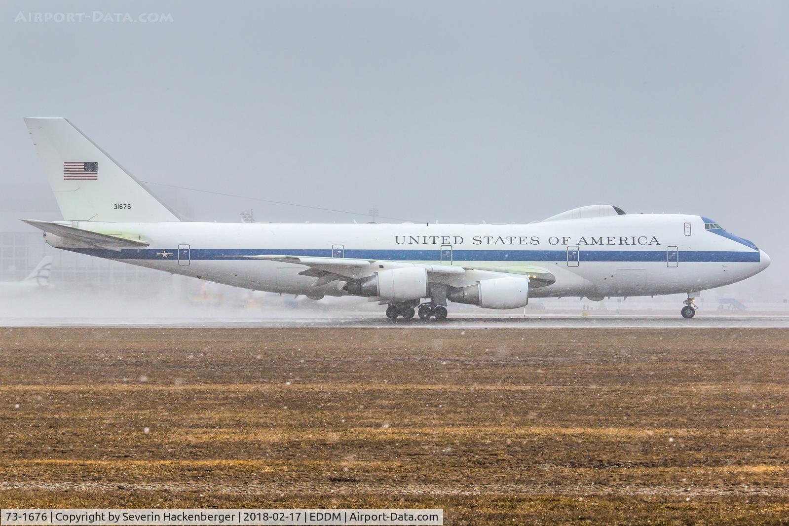 73-1676, 1973 Boeing E-4B C/N 20682, Visitor of MSC 2018.