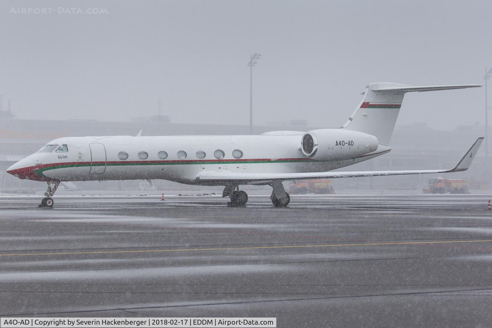 A4O-AD, 2011 Gulfstream Aerospace GV-SP (G550) C/N 5320, Visitor of MSC 2018.