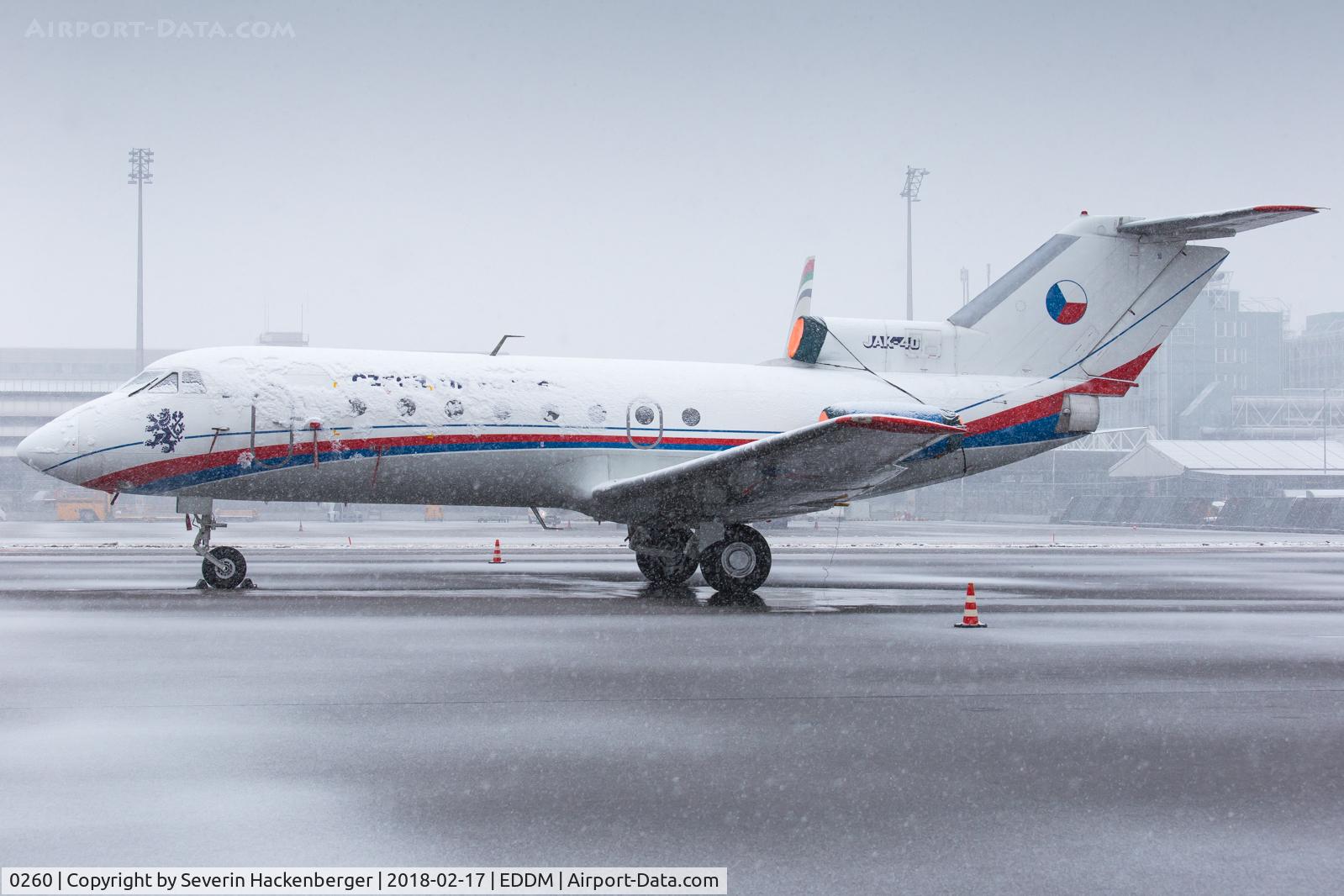 0260, 1978 Yakovlev Yak-40 C/N 9940260, Visitor of MSC 2018.