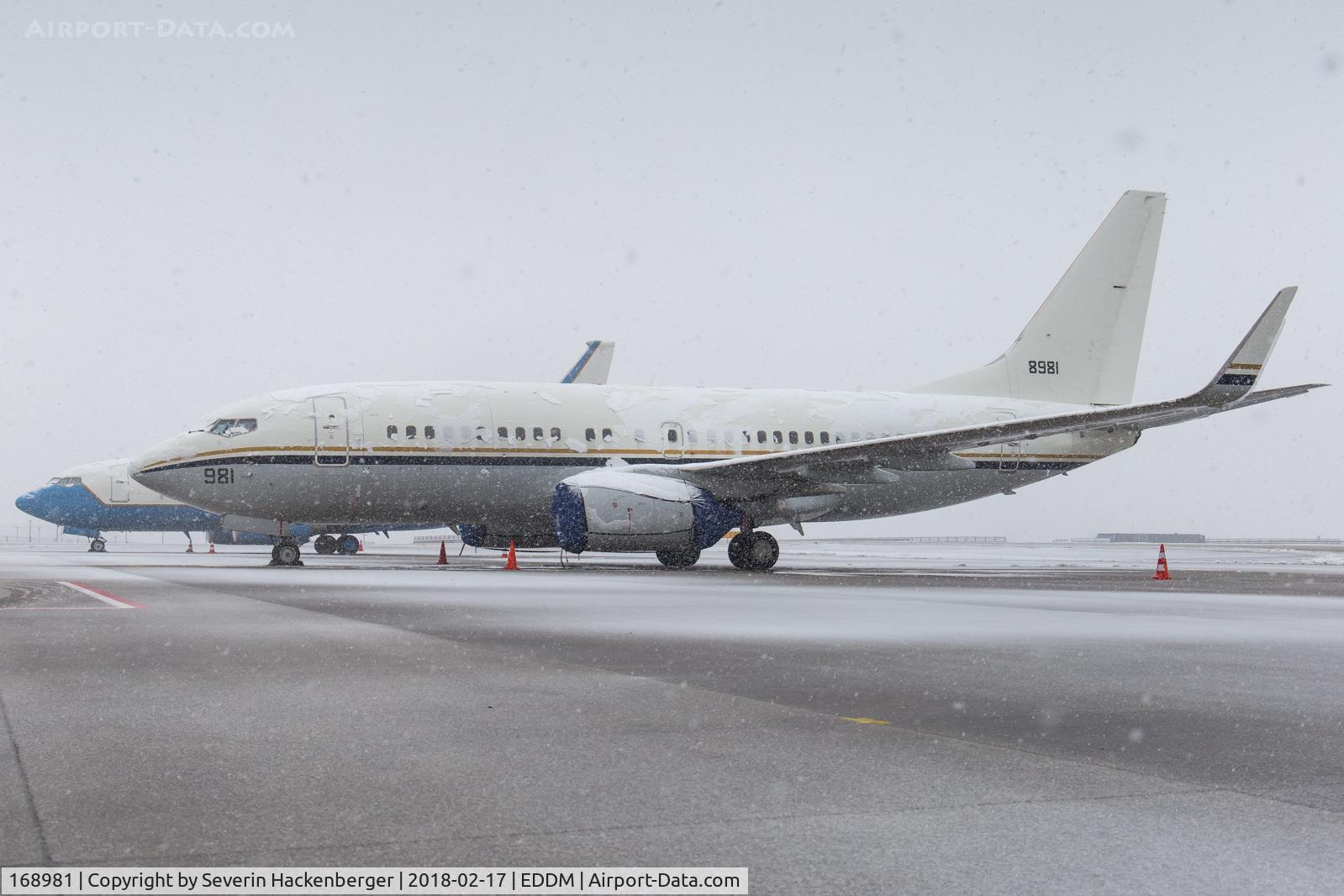 168981, 2014 Boeing C-40A (737-7AF) Clipper C/N 43828, Visitor of MSC 2018.