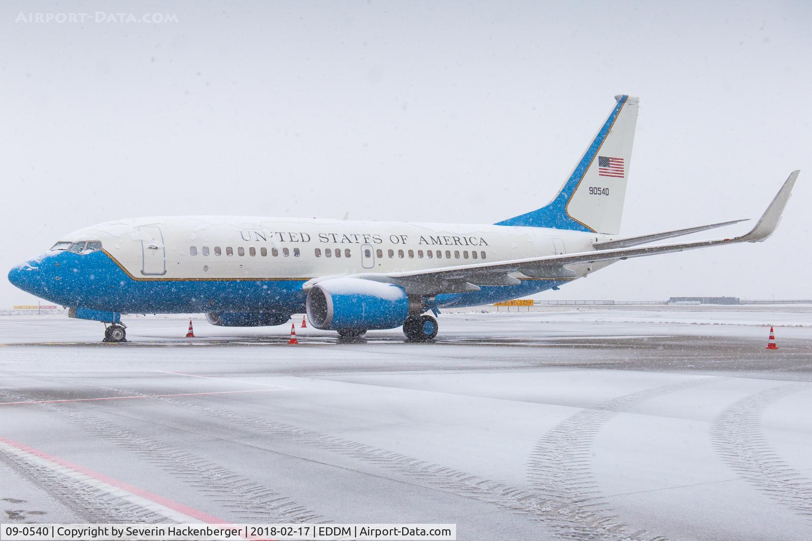 09-0540, 2010 Boeing C-40C Clipper (737-7BC BBJ) C/N 40706, Visitor of MSC 2018.