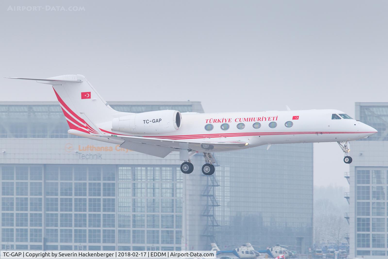 TC-GAP, 1987 Gulfstream Aerospace Gulfstream IV C/N 1027, Visitor of MSC 2018.