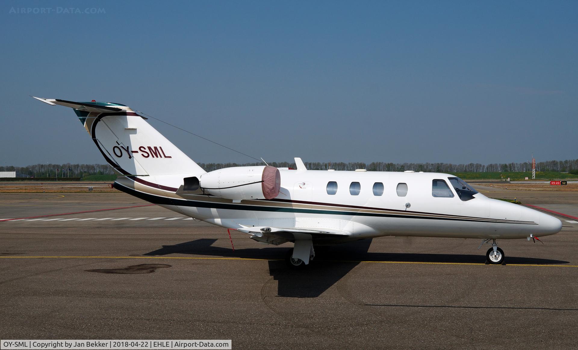 OY-SML, 1998 Cessna 525 CitationJet C/N 525-0258, Lelystad Airport
