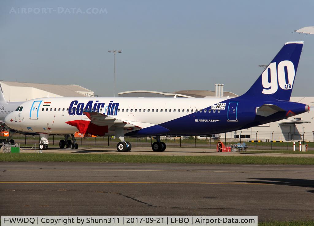 F-WWDQ, 2017 Airbus A320-271N C/N 7871, C/n 7871 - To be VT-WGO