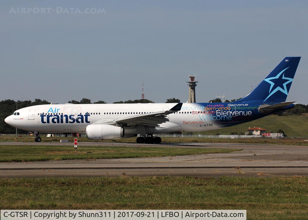 C-GTSR, 2008 Airbus A330-243 C/N 966, Ready for take off from rwy 14L in new c/s