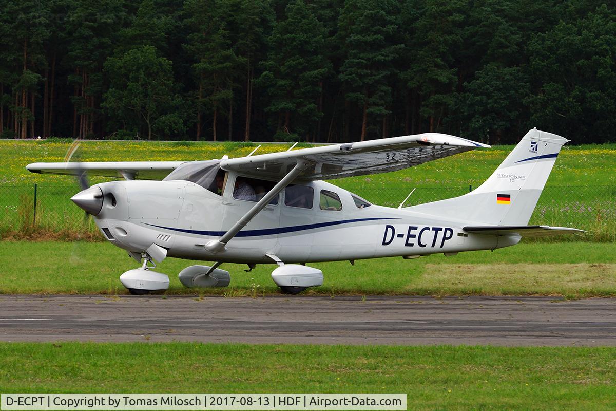D-ECPT, Cessna FR172J Rocket Reims Rocket C/N 0284, Airport Heringsdorf (HDF), Germany