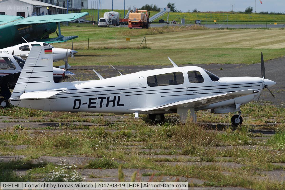 D-ETHL, 1992 Mooney M20M TLS Bravo C/N 27-0133, Airport Heringsdorf, Germany
