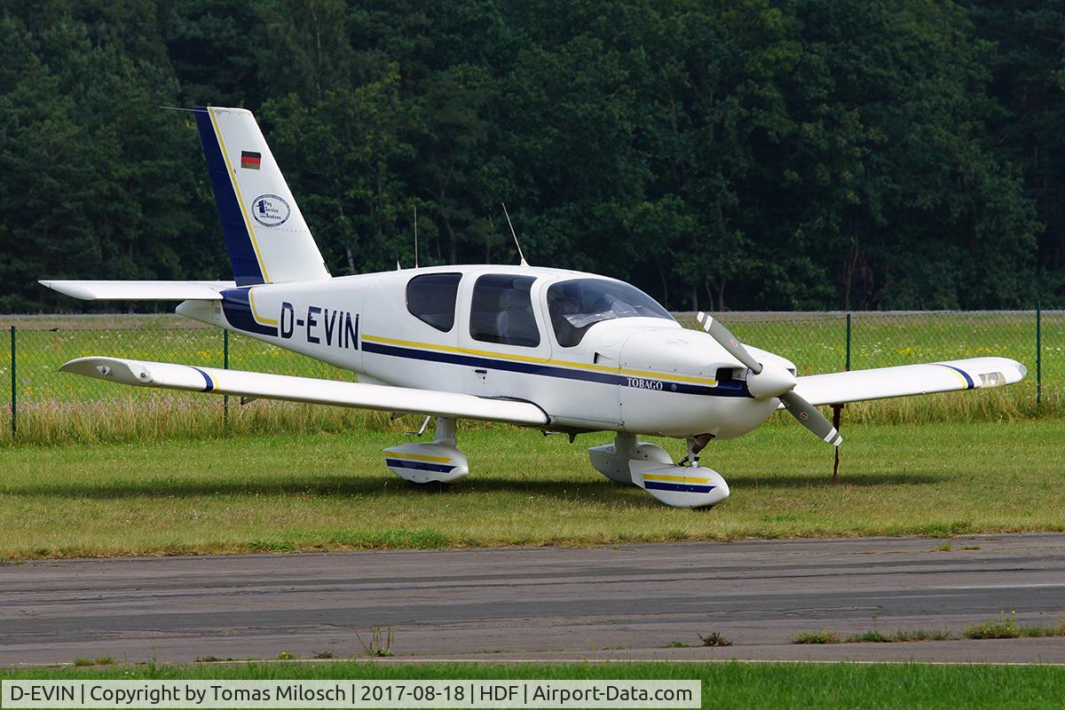 D-EVIN, 1992 Socata TB-10 Tobago C/N 1476, Airport Heringsdorf, Germany