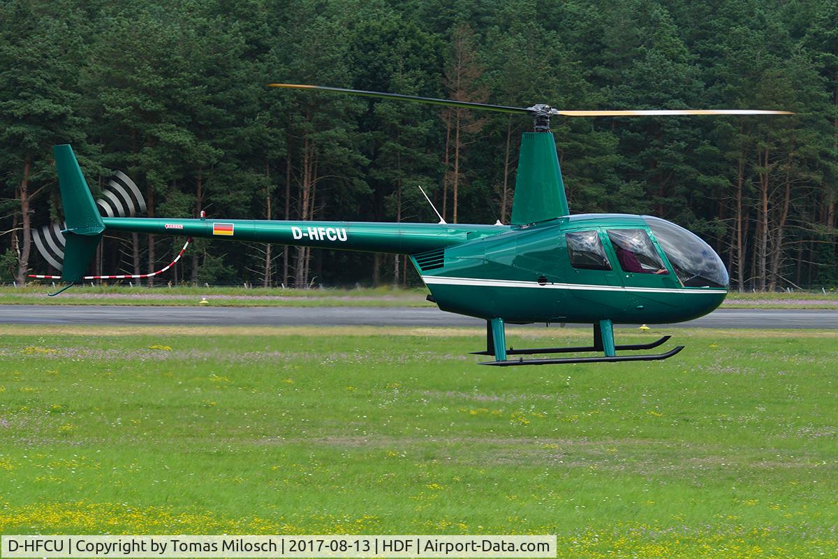 D-HFCU, Robinson R44  Raven C/N 1607, Airport Heringsdorf, Germany