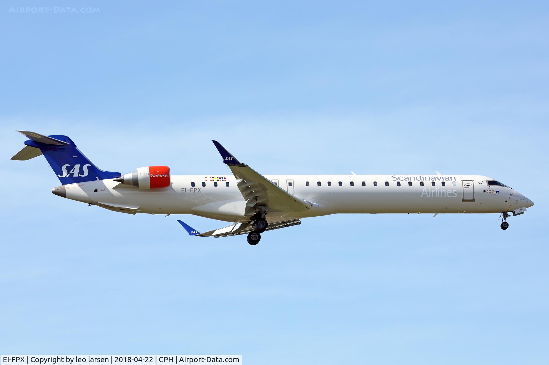 EI-FPX, 2017 Bombardier CRJ-900LR (CL-600-2D24) C/N 15444, Copenhagen 22.4.2018 L/D R-04L