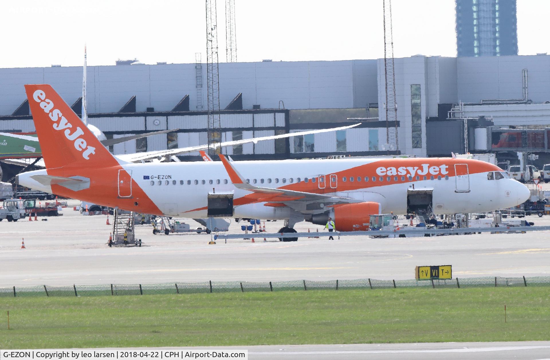G-EZON, 2015 Airbus A320-214 C/N 6605, Copenhagen 22.4.2018
