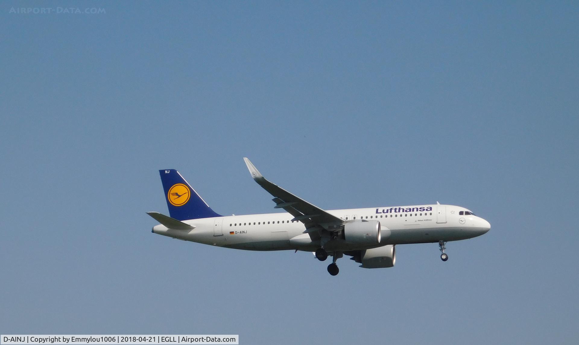 D-AINJ, 2017 Airbus A320-271N C/N 7735, FROM TERMINAL 5