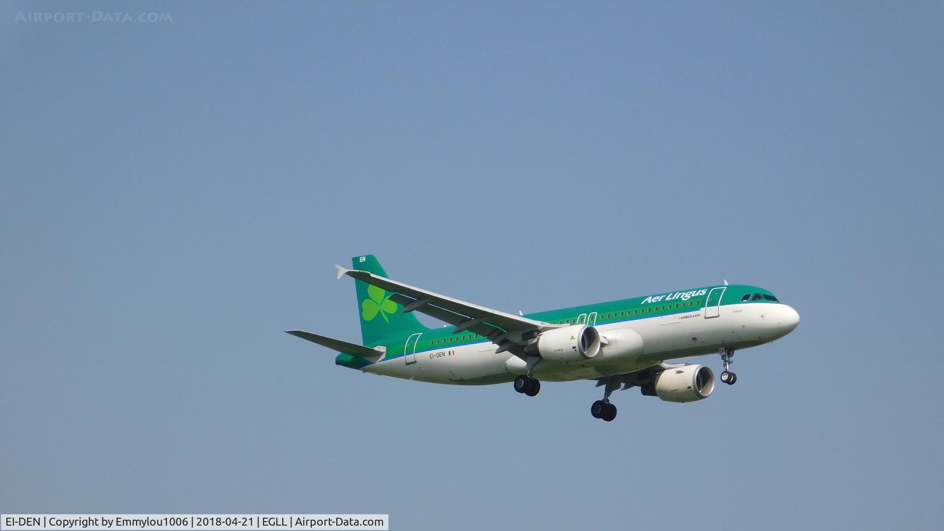 EI-DEN, 2005 Airbus A320-214 C/N 2432, FROM TERMINAL 5