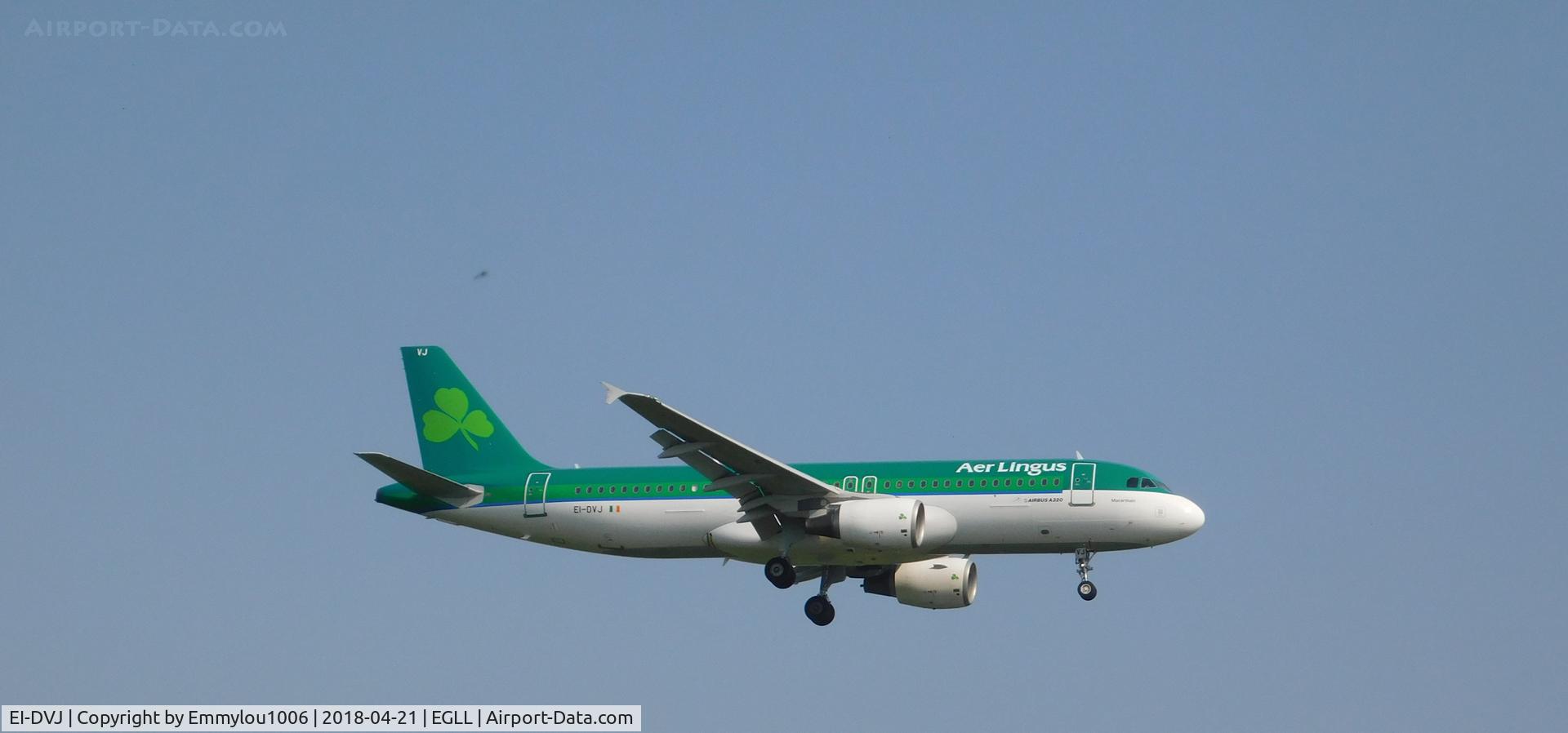 EI-DVJ, 2009 Airbus A320-214 C/N 3857, FROM TERMINAL 5