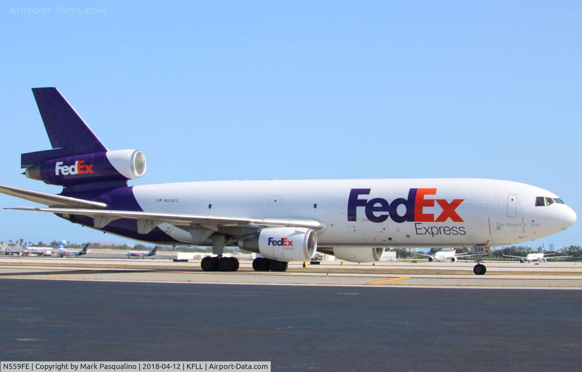 N559FE, 1973 McDonnell Douglas MD-10-10F C/N 46930, MD-10-10F