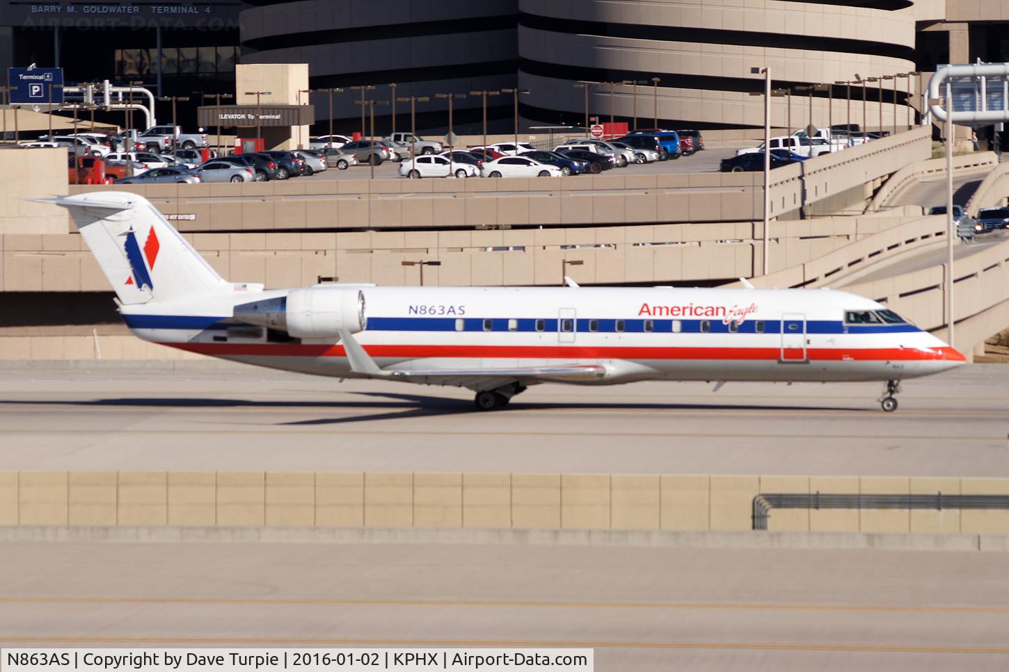 N863AS, 2001 Bombardier CRJ-200ER (CL-600-2B19) C/N 7487, No comment.
