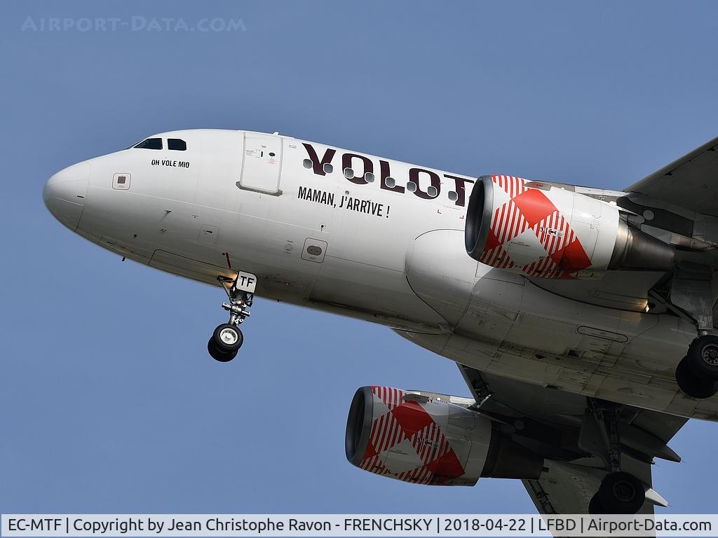 EC-MTF, 2005 Airbus A319-111 C/N 2382, Volotéa 