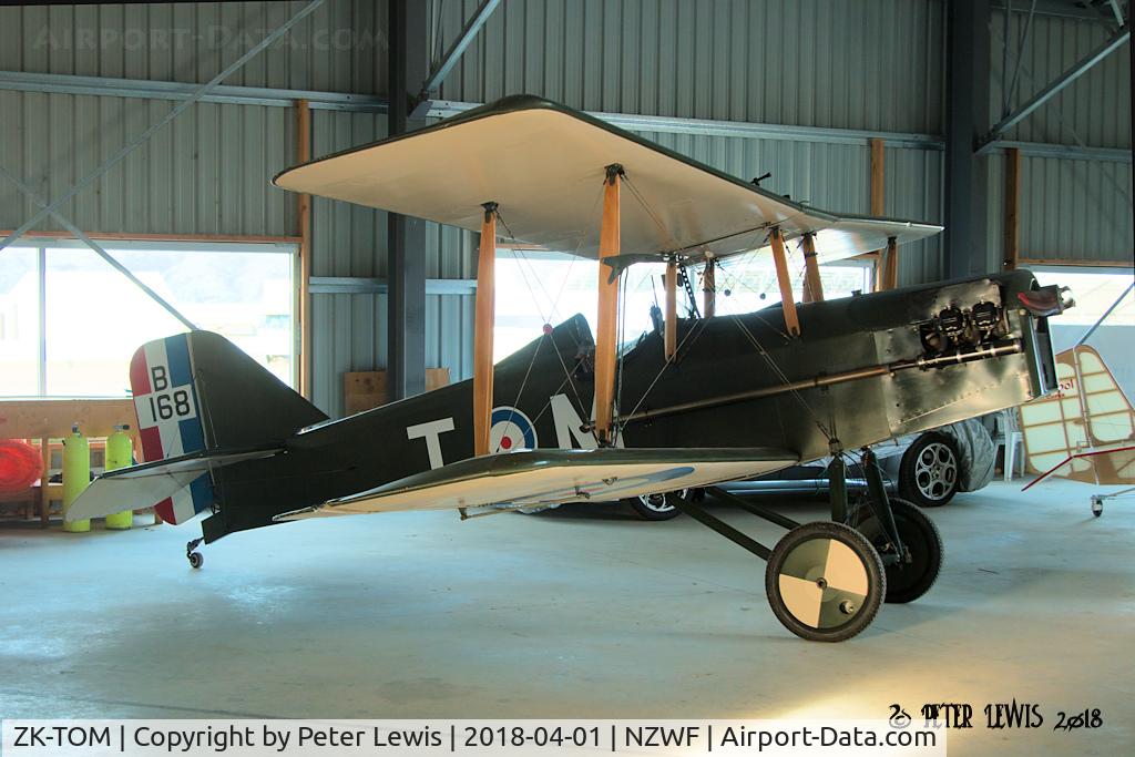 ZK-TOM, Royal Aircraft Factory SE-5A U/L C/N 352, Tom Grant, Mosgiel