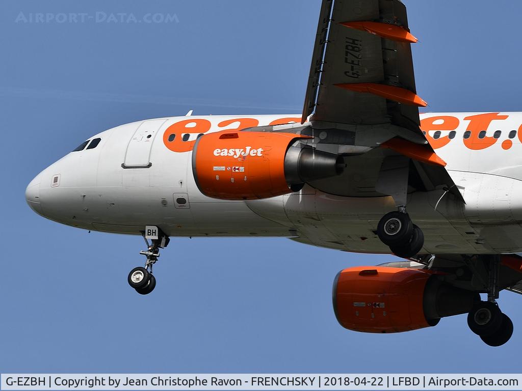 G-EZBH, 2006 Airbus A319-111 C/N 2959, U24114 from Venise landing runway 23