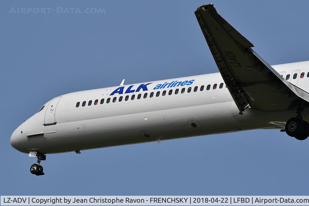 LZ-ADV, 1989 McDonnell Douglas MD-82 (DC-9-82) C/N 53053, ALK Airlines