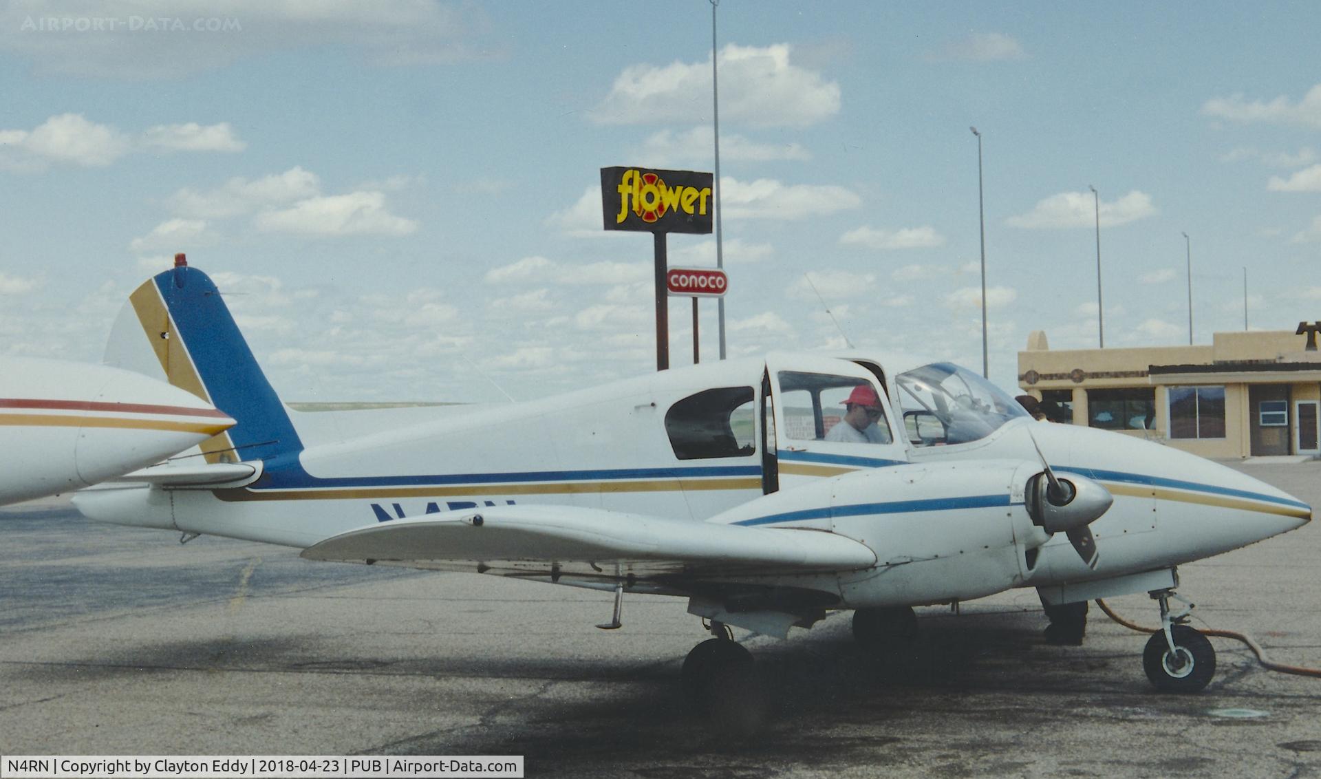 N4RN, 1957 Piper PA-23 C/N 23-914, Orange County Airport Virginia 6-92.