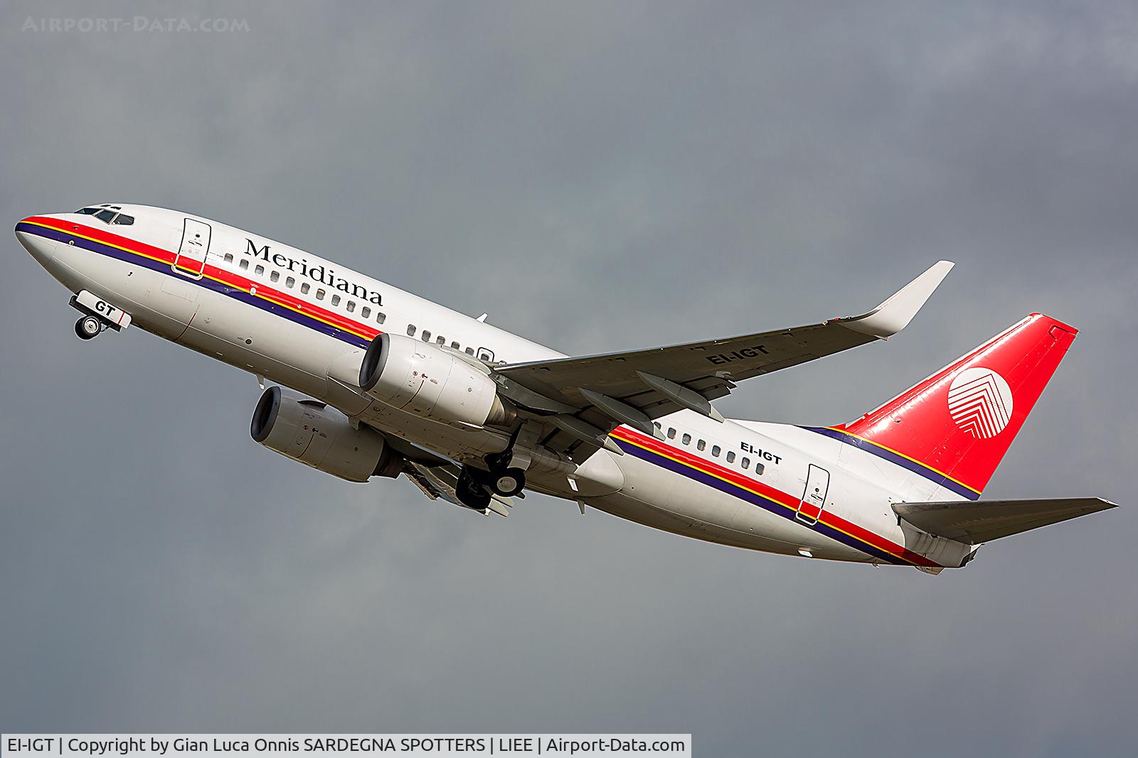 EI-IGT, 2003 Boeing 737-73V C/N 32421, TAKEOFF 32L