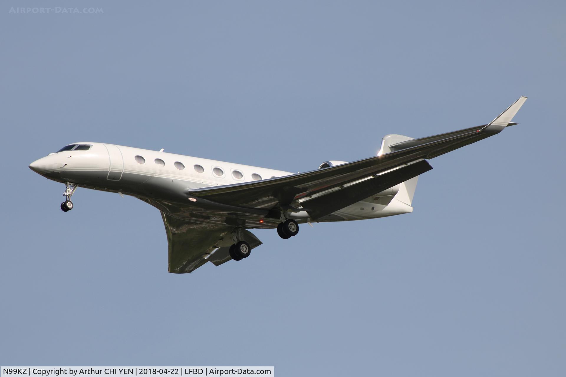 N99KZ, 2017 Gulfstream G-VI (G650ER) C/N 6283, at BOD