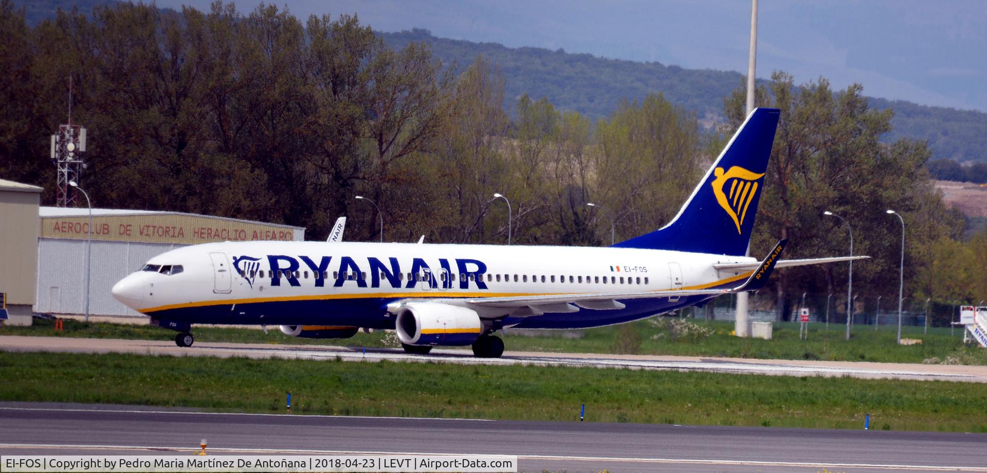 EI-FOS, 2016 Boeing 737-8AS C/N 44727, Foronda - Vitoria-Gasteiz - España