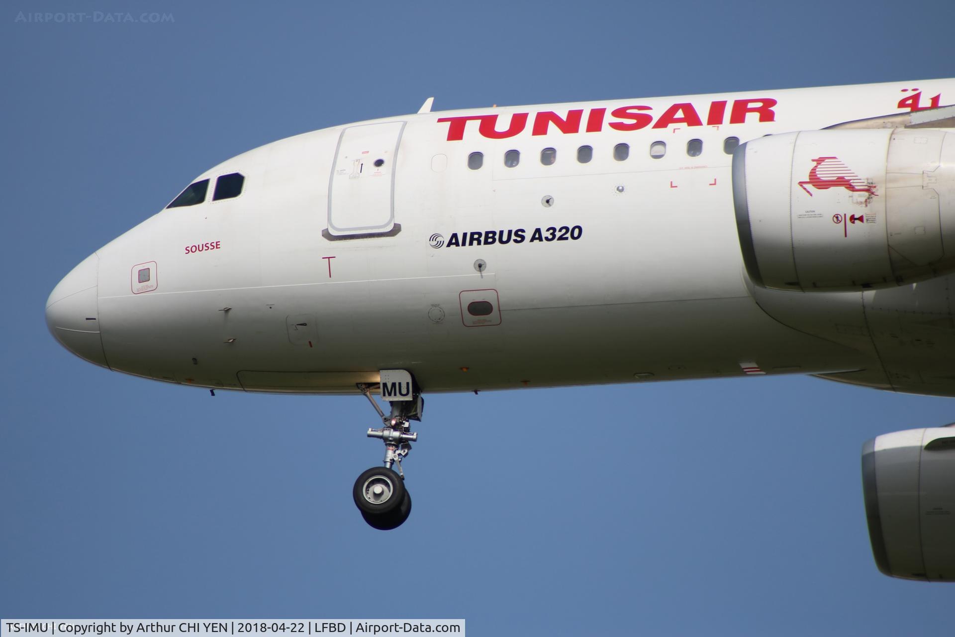 TS-IMU, 2013 Airbus A320-214 C/N 5474, From Tunis
